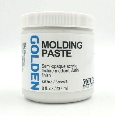 Pâte texture (Molding paste) 8oz/237ml Golden Pâte texture (Molding paste) 8oz/237ml Golden