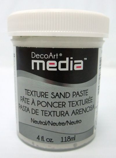 Pâte à poncer texturée neutre 4oz DecoArt Media