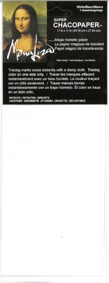 Chacopaper White (1 sheet) 11.75 Chacopaper White (1 sheet) 11.75"x17.5" Mona Lisa