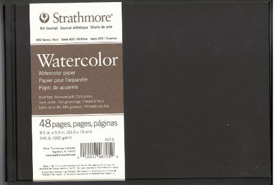 Journal artistique pour Aquarelle 5.5 x 8.5 Strathmore Couverture rigide