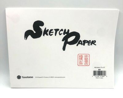 Papier Sketch 9¨x12 Papier Sketch 9¨x12" (48 feuilles)
