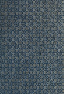 Chiyogami paper 985C 19 1/2"x26"- Geometric deep teal and gold