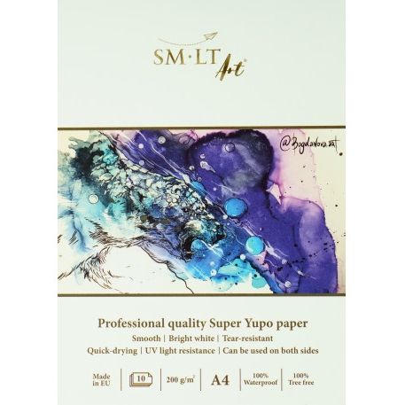 Papier Yupo de qualité professionnelle 200g (10 feuilles) A4