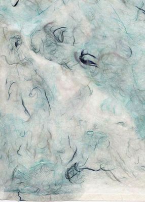 Akebono paper Teal 19 1/2 Akebono paper Teal 19 1/2"x24"