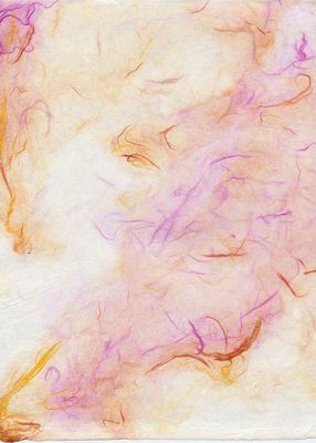 Akebono paper Pink & Yellow 19 1/2 Akebono paper Pink & Yellow 19 1/2"x24"