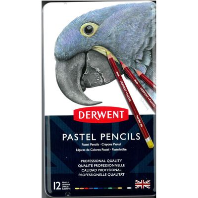 Coffret de 12 crayons Pastel Derwent