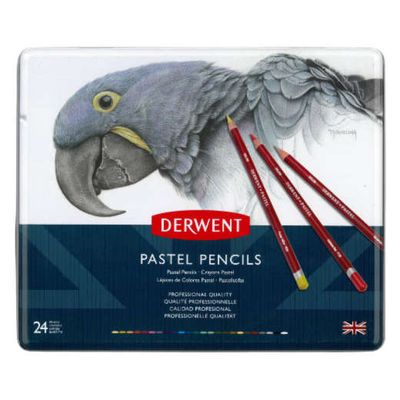 Coffret de 24 crayons Pastel Derwent