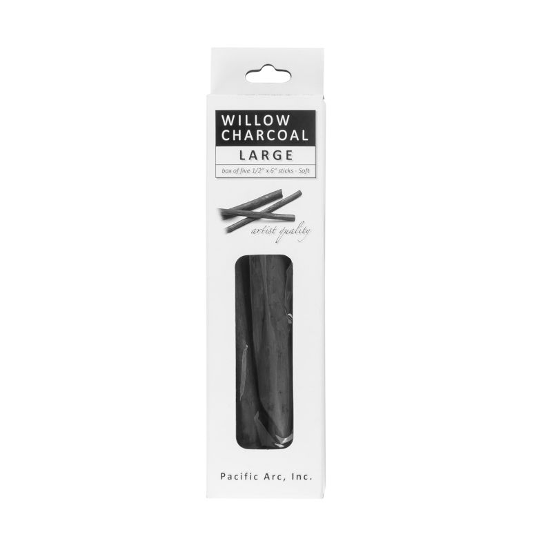 Willow charcoal - Large - 6 sticks - Pacific arc