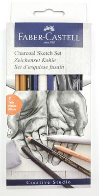 Set d'esquisse fusain Faber-Castell Set d'esquisse fusain Faber-Castell