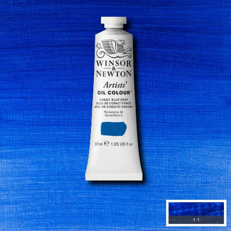 Couleur Huile Artiste tube 37ml Série 5 Winsor & Newton Couleur Huile Artiste tube 37ml Série 5 Winsor & Newton, Couleur: Bleu de cobalt foncé 180