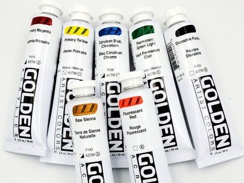 Acrylic Heavy Body Golden Series 1 2oz