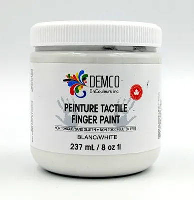 Peinture tactile - 8 oz Blanc