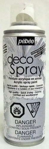 Gesso spray 200ml Deco spray, Color: Blanc