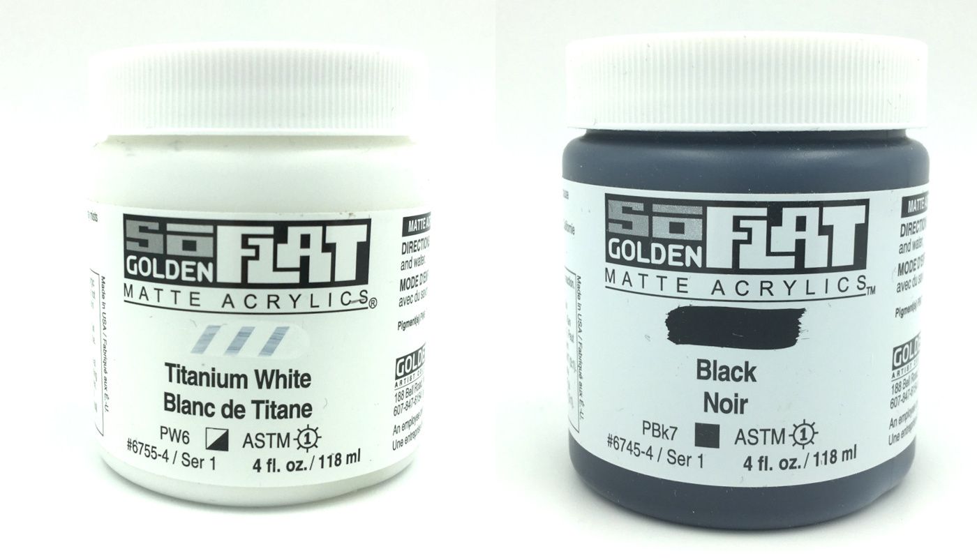 Golden SoFlat peinture acrylique matte 118ml (4oz)