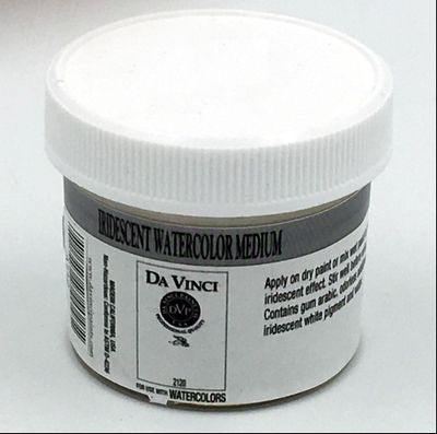Médium iridescent pour aquarelle Da Vinci 2 oz Médium iridescent pour aquarelle Da Vinci 2 oz