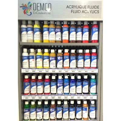 Peinture Acrylique fluide 120ml Demco Peinture Acrylique fluide 120ml Demco