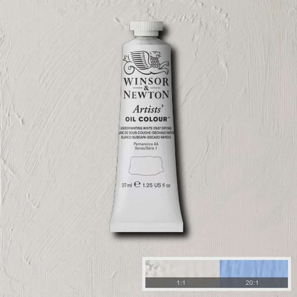 Artist Oil Color 37ml tube Serie 1 Winsor & Newton, Color: Blanc de Sous-Couche 674