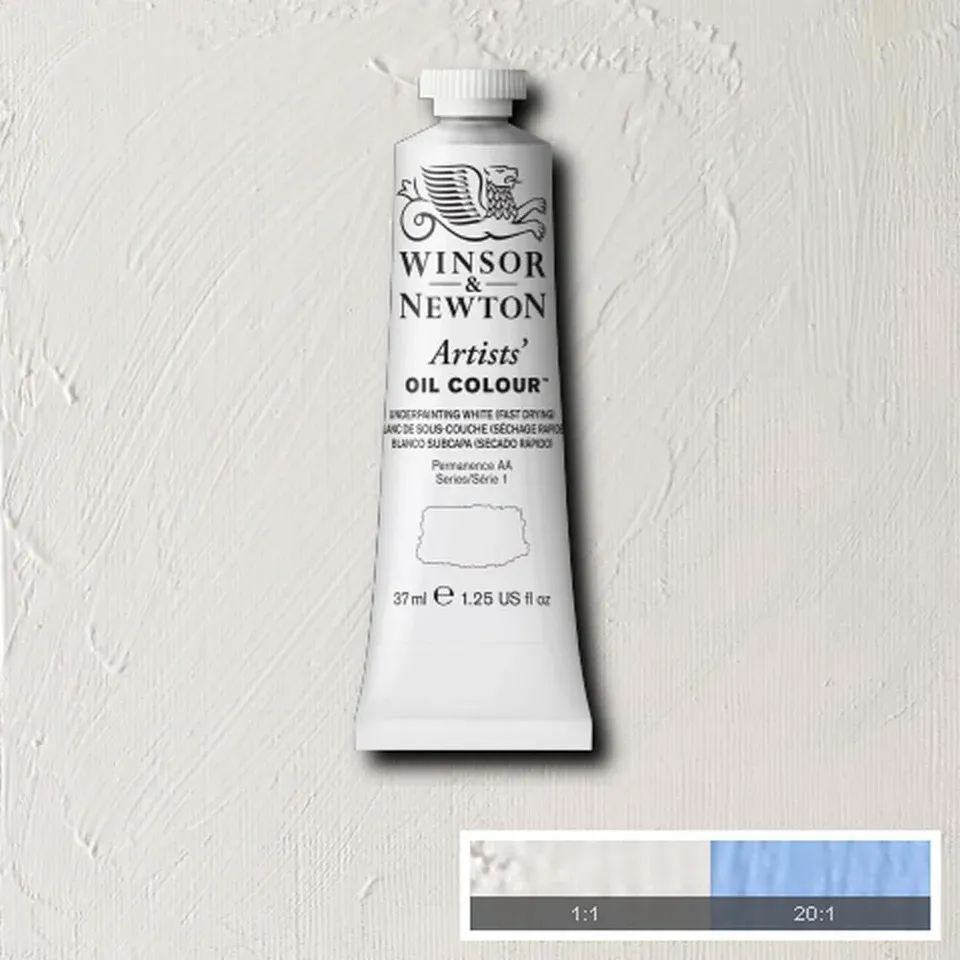 Couleur Huile Artiste tube 37ml Série 1 Winsor & Newton Couleur Huile Artiste tube 37ml Série 1 Winsor & Newton, Couleur: Blanc de Sous-Couche 674