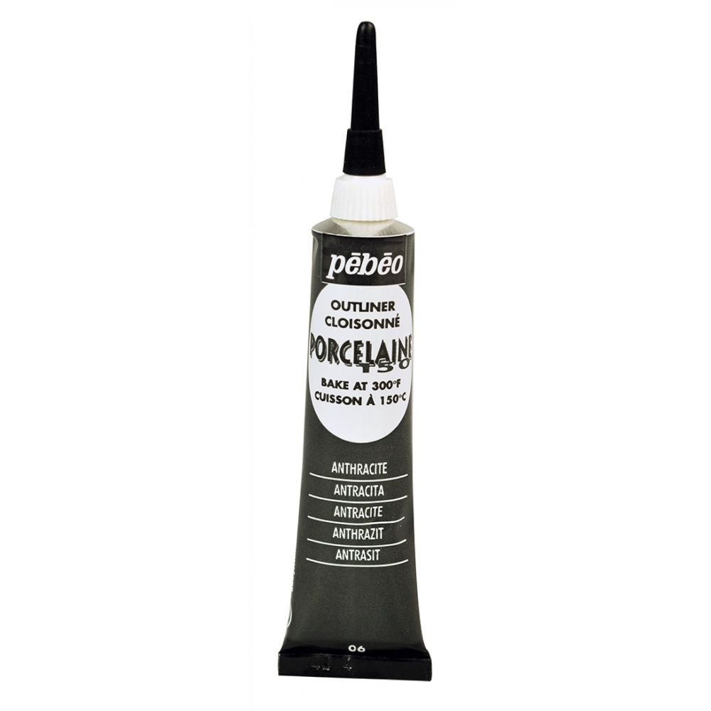 Outliner Cloisonné 20ml Porcelaine 150 Pébéo, Color: Anthracite 06