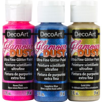 Peinture acrylique 2oz Glamour Dust Americana DecoArt Peinture acrylique 2oz Glamour Dust Americana DecoArt