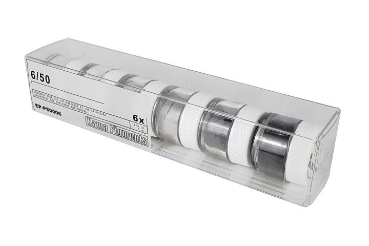 Ensemble pigments secs 7ml, 6/50 6x7ml Kama Pigments