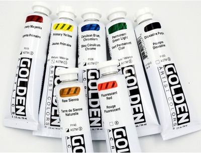 Acrylic Heavy Body Golden Series 8 2oz