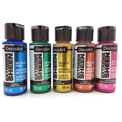 Peinture métallique Extreme Sheen 2oz acrylique DecoArt Peinture métallique Extreme Sheen 2oz acrylique DecoArt