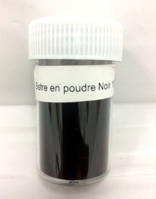 Bistre en poudre Noir 16g