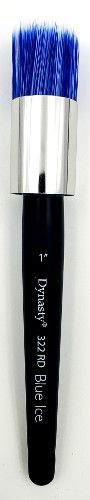 322RD Rond Blue Ice Cire & Peinture à la craie Dynasty, Taille: 1"
