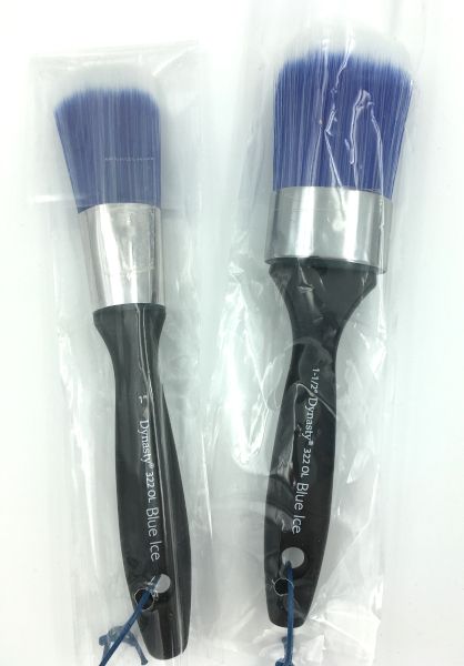 322OL Oval Long Blue Ice Wax & Chalk Dynasty
