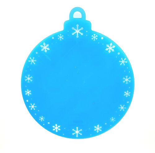 Boule plexiglass ronde flocon 16"