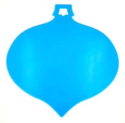 Christmas ball Large sharp clear plexiglas 16"