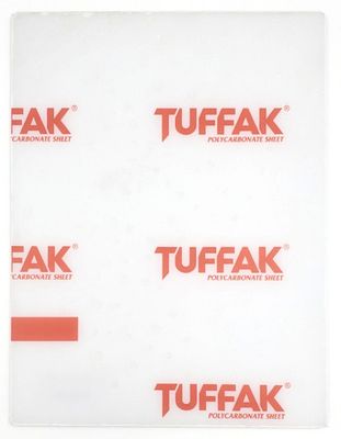 Panneau en acrylique transparent 11¨X14¨x1/8