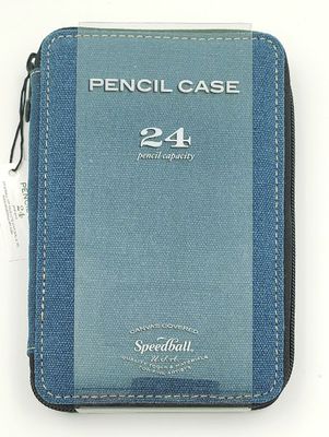 24 Color Pencil Case - Denim Speedball 24 Color Pencil Case - Denim Speedball