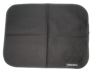 Napperon de table simple noir N-NAP-S
