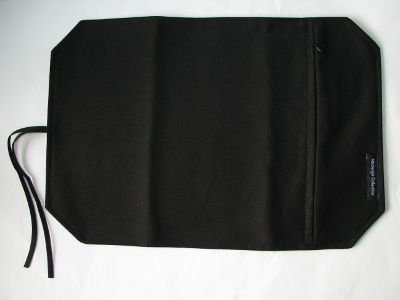 Napperon de table avec fermoir noir N-NAP-F