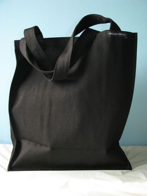 Sac d'épicerie noir