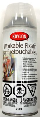 Fixatif aérosol retouchable Krylon Fixatif aérosol retouchable Krylon