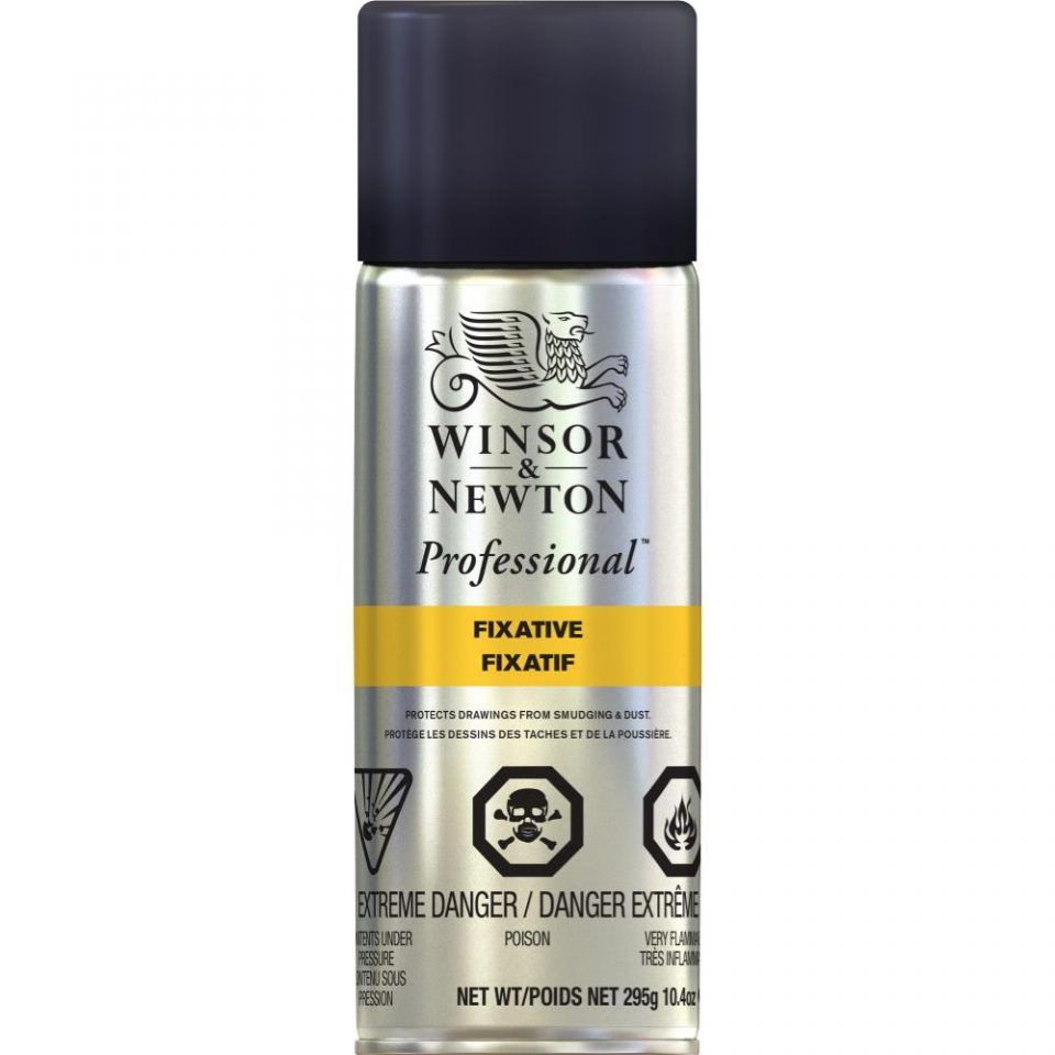 Fixative pastel, pencil and charcoal 10.4oz Winsor Newton