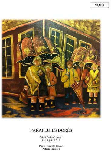 Parapluies dorés-CC (Français)