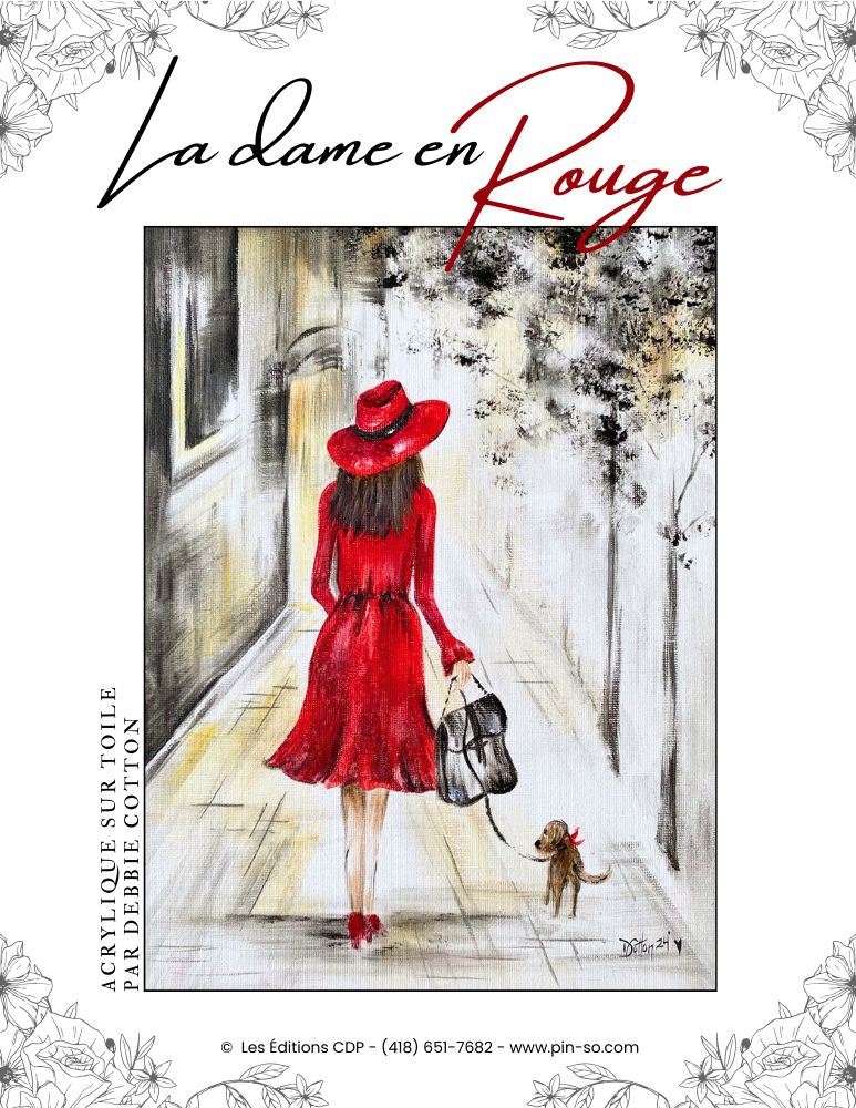 La dame en rouge-DC (French)