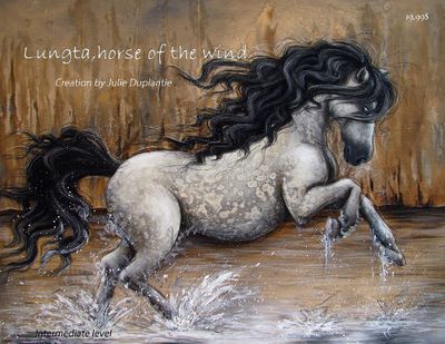 Lungta, horse of the wind-JD (Anglais)
