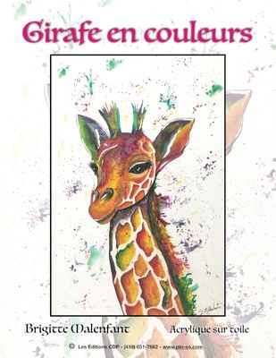Girafe en couleurs-BM (Fichier PDF Français)