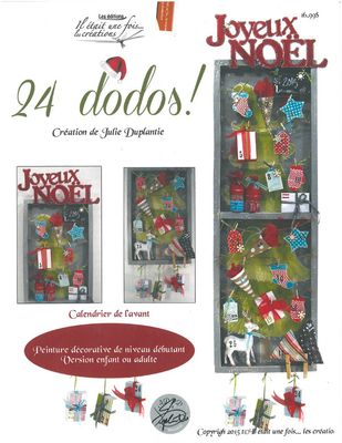 24 Dodos calendrier de l'avent-JD (Français)