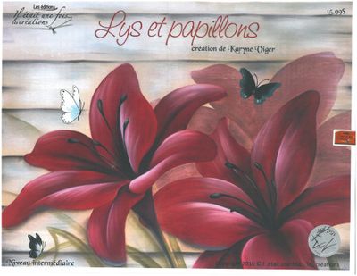 Lys et papillons-KV (Français)