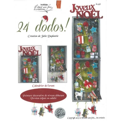 24 Dodos calendrier de l'avent - JD (Français) 24 Dodos calendrier de l'avent - JD (Français)