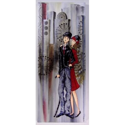 Tableau Charlot et la ville