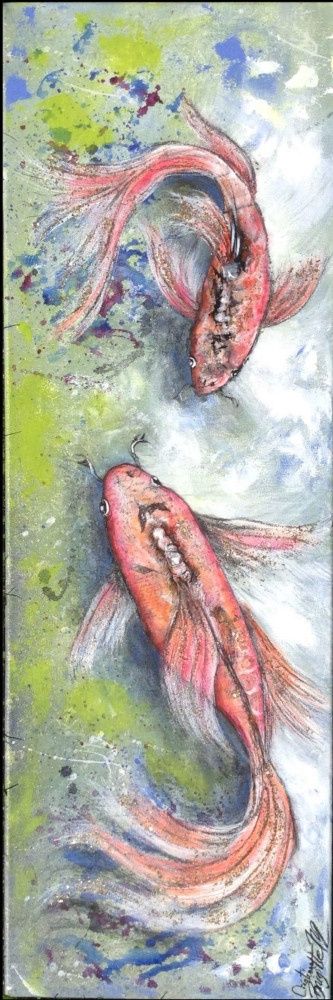 Painting Moment de rencontre