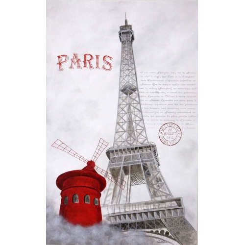 Painting Souvenir de Paris