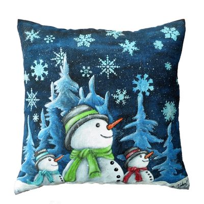 Coussin Sous un ciel bleuté Coussin Sous un ciel bleuté